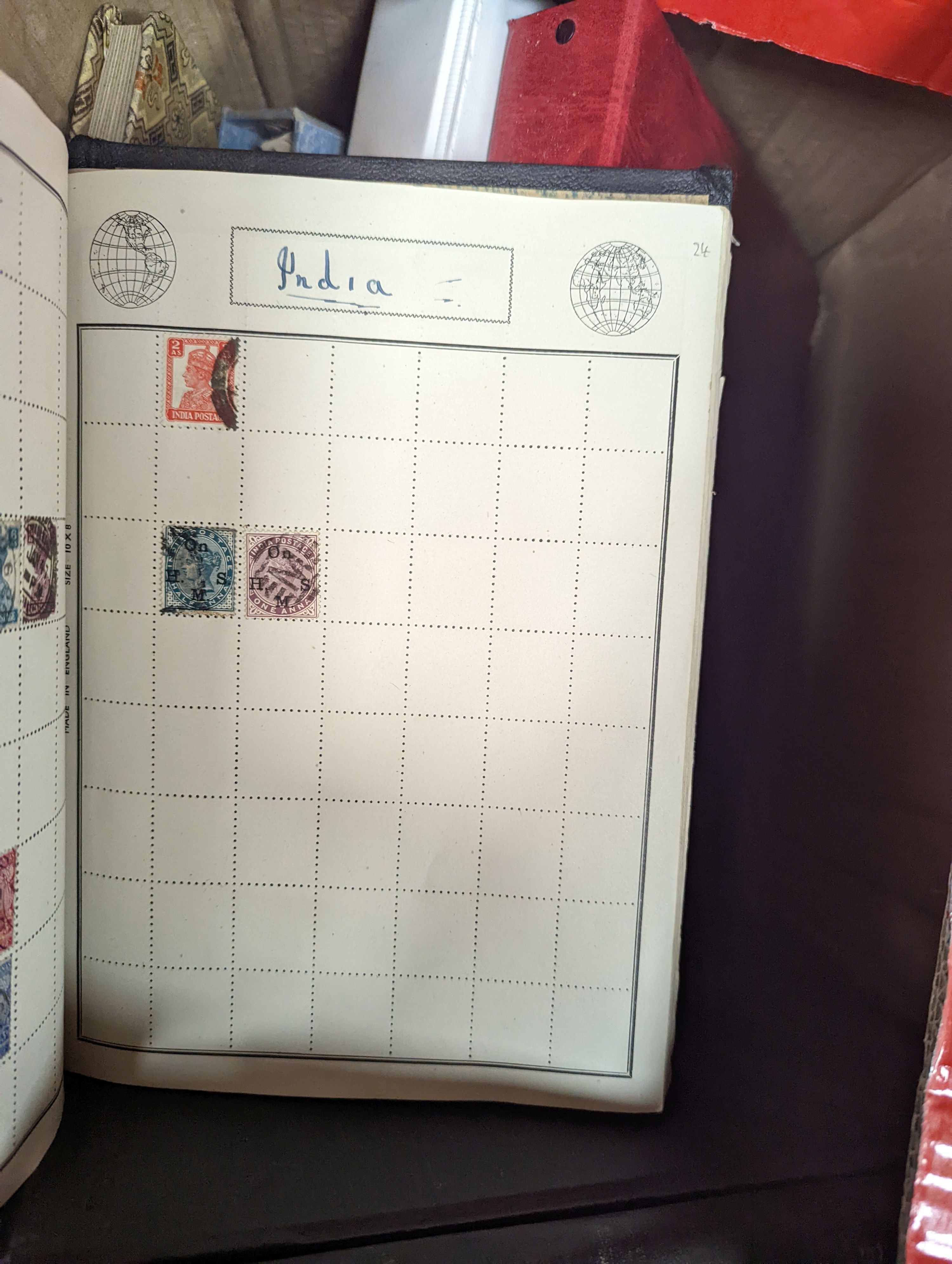 A quantity of stamp albums